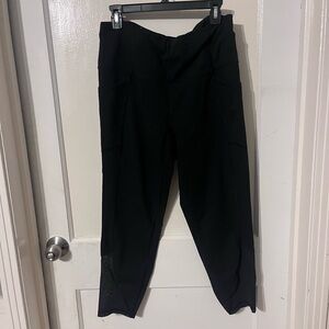 Women's Black High-Waist Performance Leggings